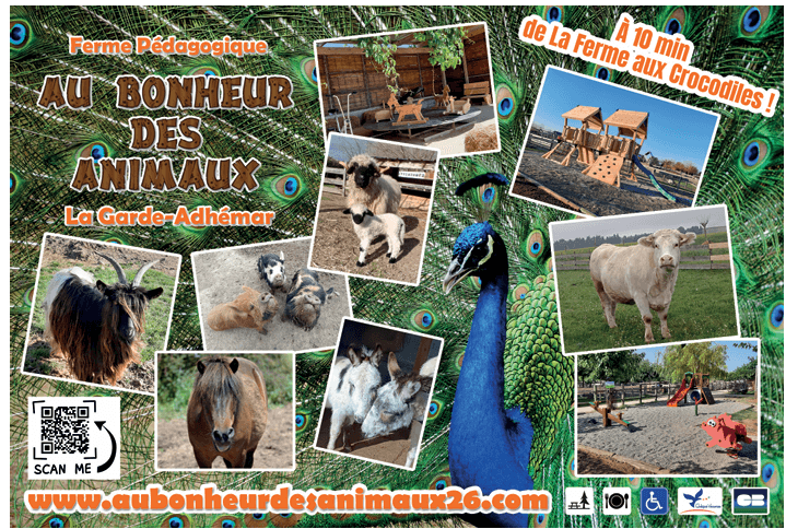 Au Bonheur des Animaux - ferme-refuge — La Garde-Adhémar