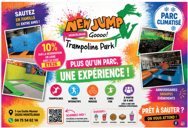 New Jump - trampoline park — Montélimar