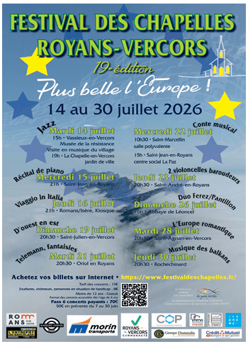 Festival des Chapelles Royans-Vercors  —  Royans-Vercors