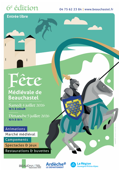 6e Fête Médiévale - Les rives du passé — Beauchastel