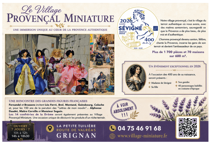 Le Village Provençal Miniature - Année Sévigné — Grignan