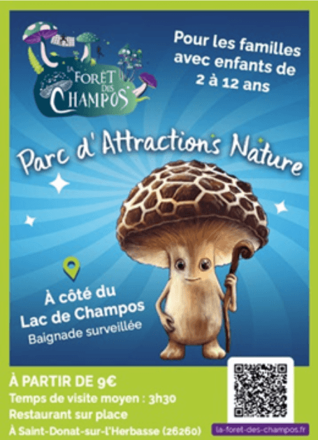 La Forêt des Champos, parc d'attractions nature